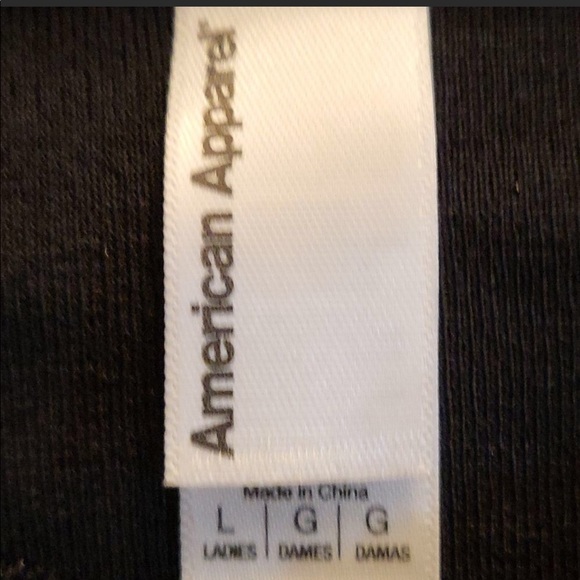 NWOT Sparkly American Apparel Woman’s Shirt - Picture 3 of 3